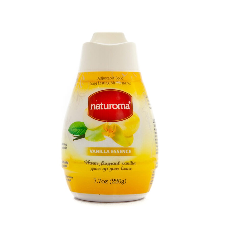 pack of 12  naturoma air freshener solid gel 12x 220g w3