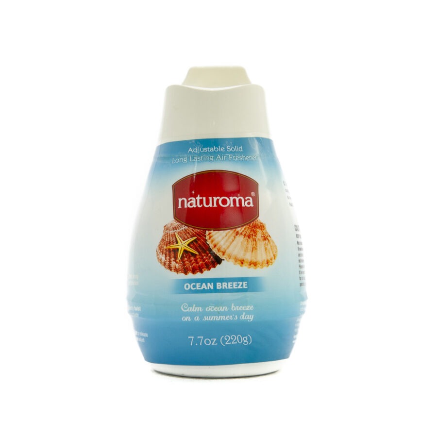 pack of 12  naturoma air freshener solid gel 12x 220g w1