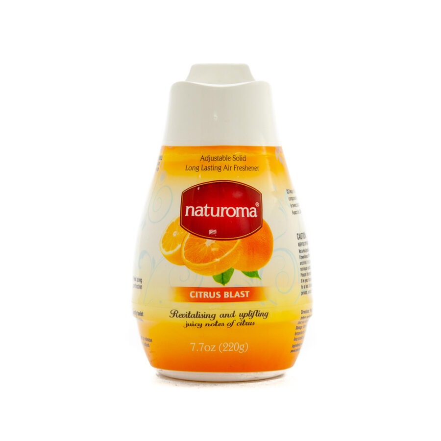 pack of 12  naturoma air freshener solid gel 12x 220g w3