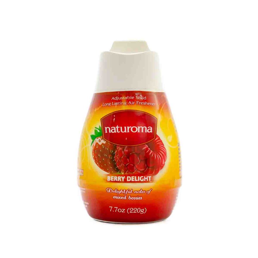 naturoma air freshener solid gel 220g berry delight   front
