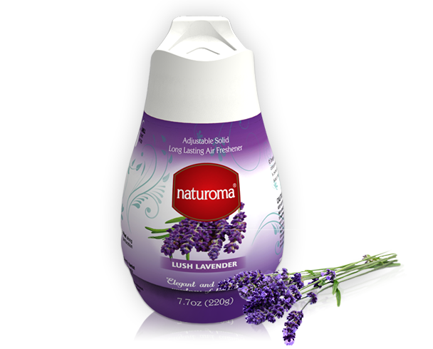Naturoma Solid Gel Air Freshener Lush Lavender - naturoma Naturoma Solid Gel Air Freshener Lush Lavender