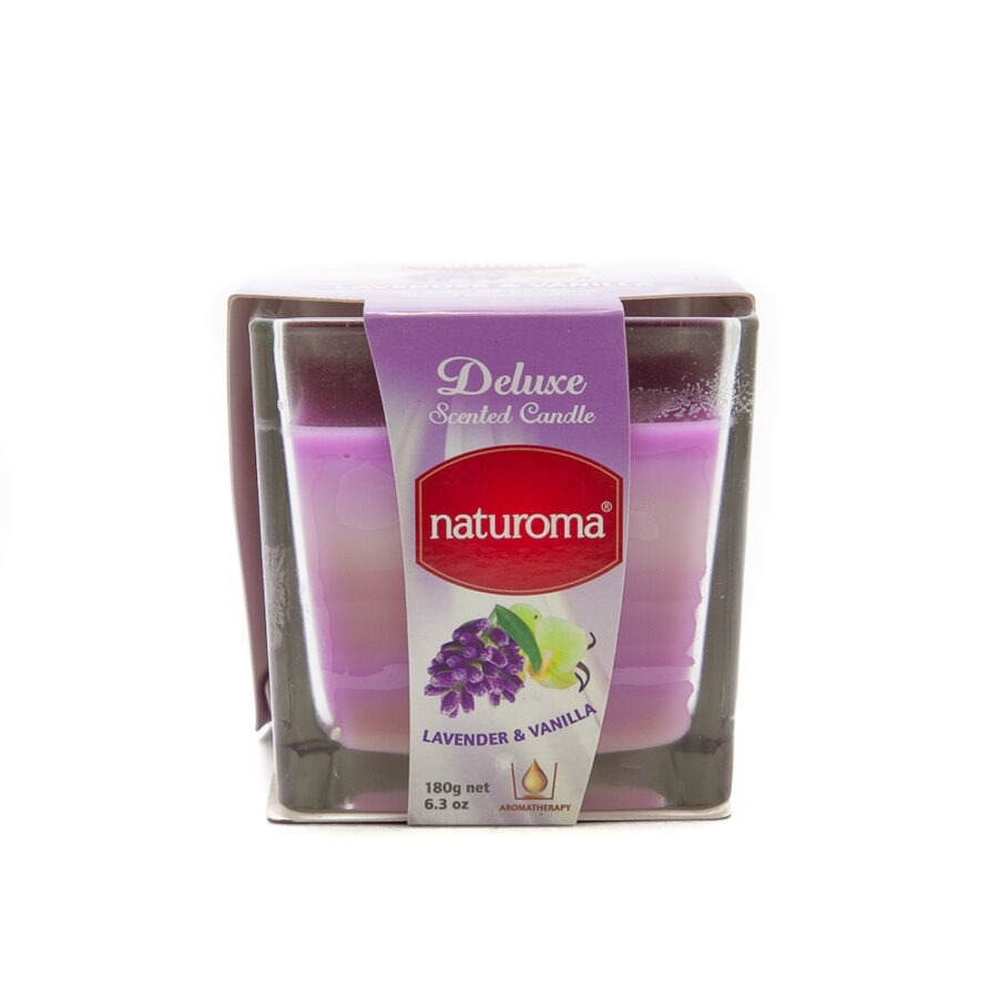 natoroma scented candle lavender vanilla