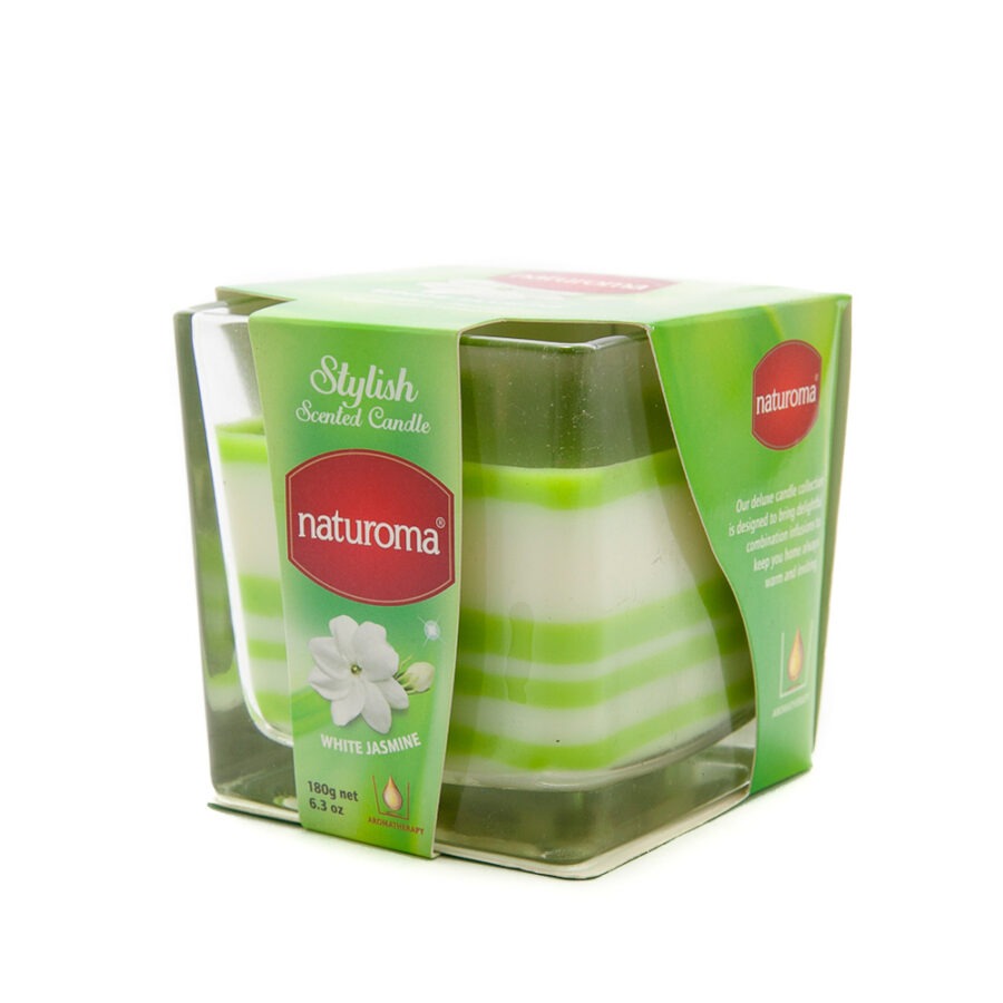 naturoma scented candle jasmine 2