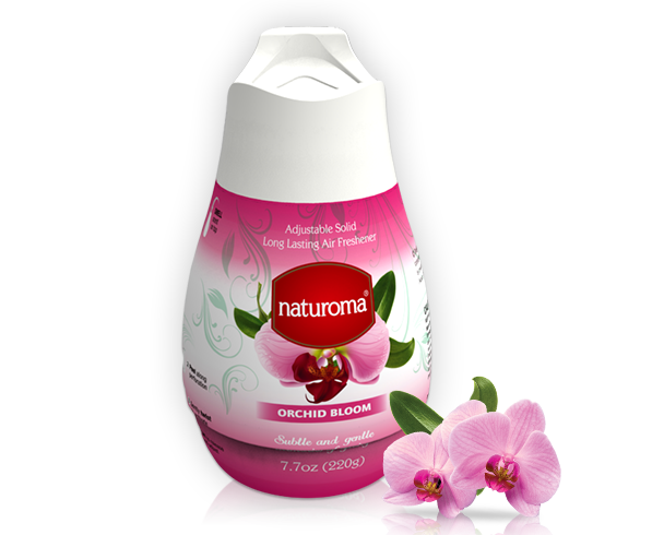 Naturoma Solid Gel Air Freshener Orchid Bloom - naturoma Naturoma Solid Gel Air Freshener Orchid Bloom