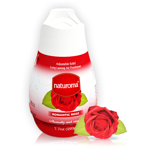 Naturoma Solid Gel Air Freshener Romantic Rose - naturoma Naturoma Solid Gel Air Freshener Romantic Rose