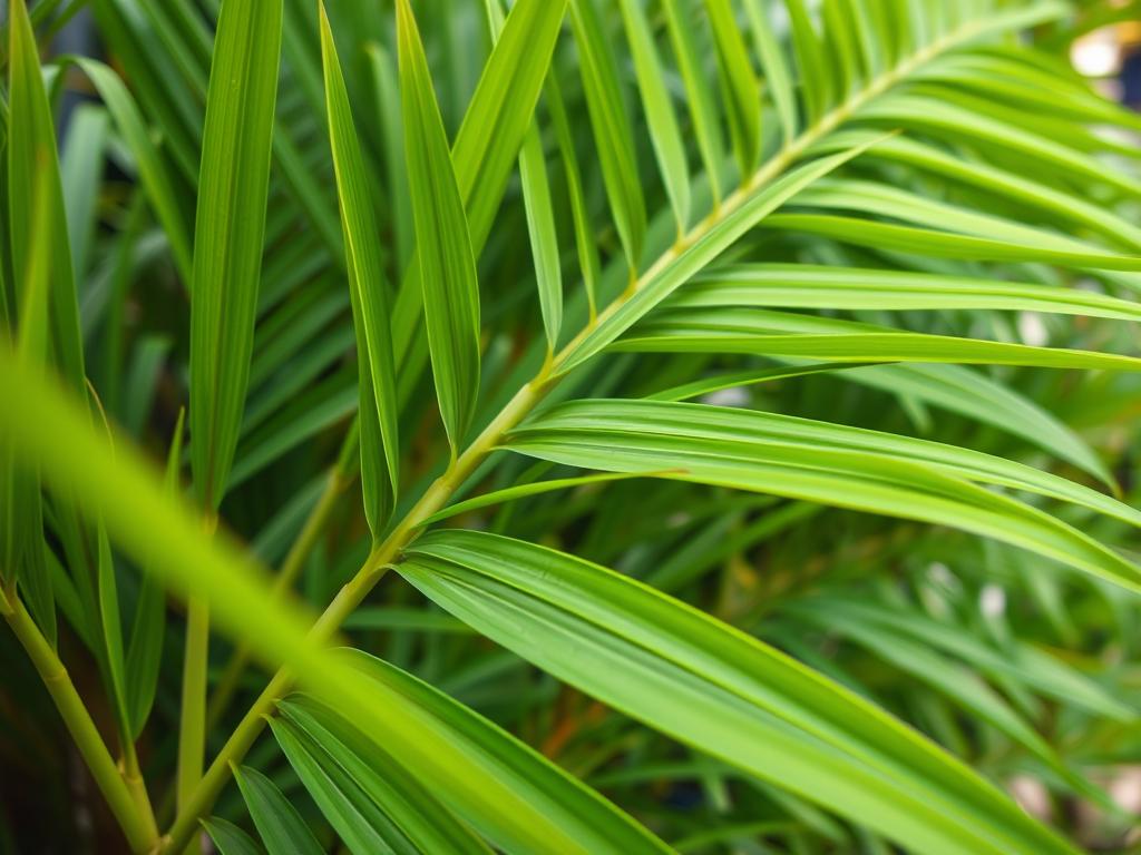 Fresh pandan leaves in natural setting