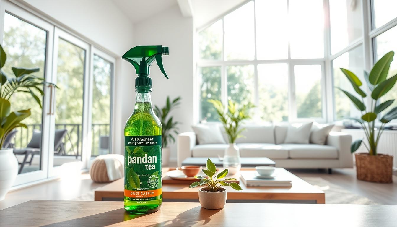 Serene home environment with pandan air freshener