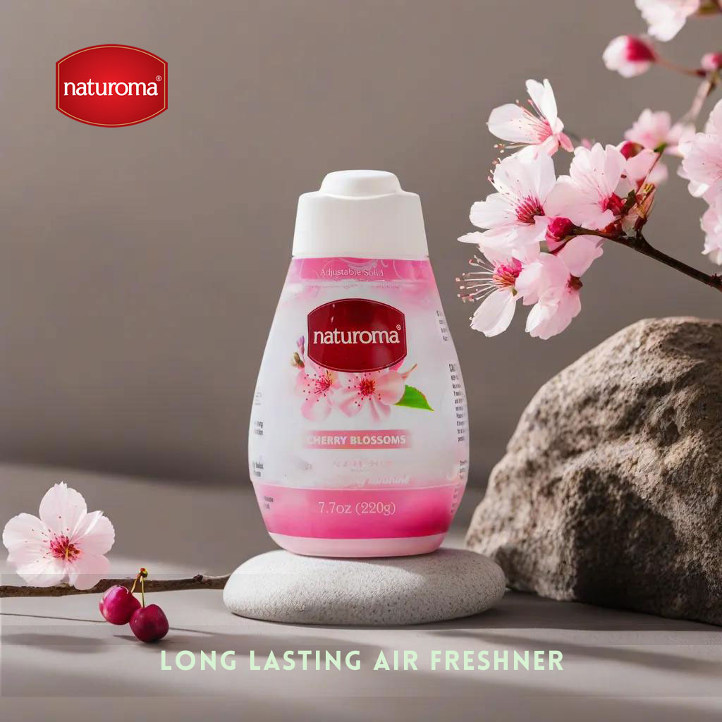 Naturoma Solid Gel Air Freshener Cherry Bloosm - naturoma Naturoma Solid Gel Air Freshener Cherry Bloosm